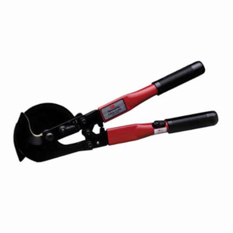 GB GRC-750 Ratcheting Cable Cutter, 750 kcmil Cable/Wire, 15-3/4 in OAL, Alloy Steel Jaw