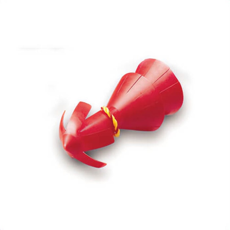 GB M3000 Missile Line Carrier with Rope Eye, 3 in, Plastic, Red