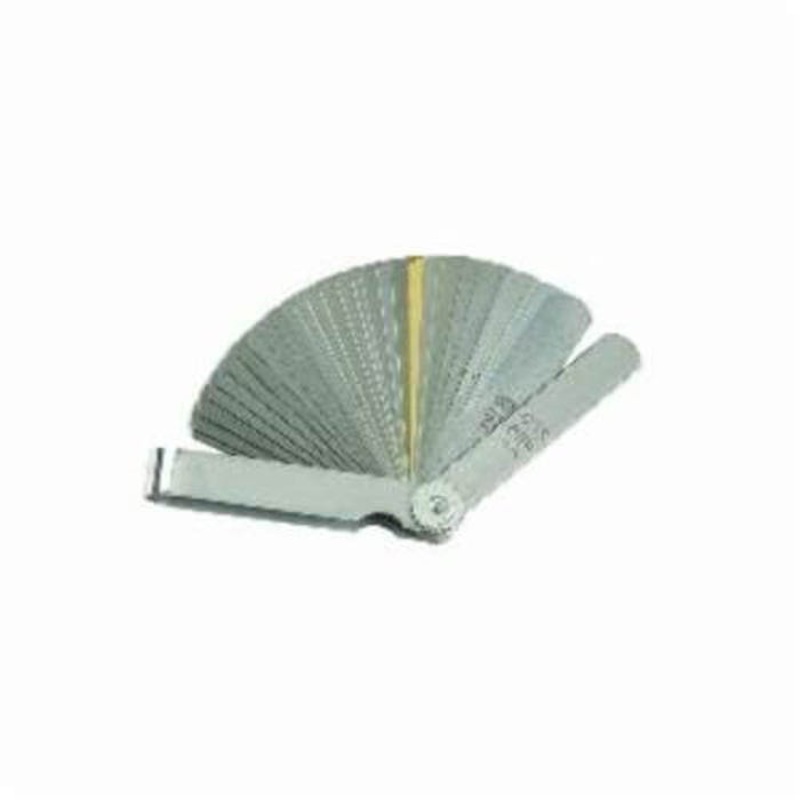 Gearwrench 161D Feeler Gauge, Deluxe, Specifications: 3-5/16 in L x 1/2 in W Blade, 32 Piece, For use with: Standard Ignition System, Steel