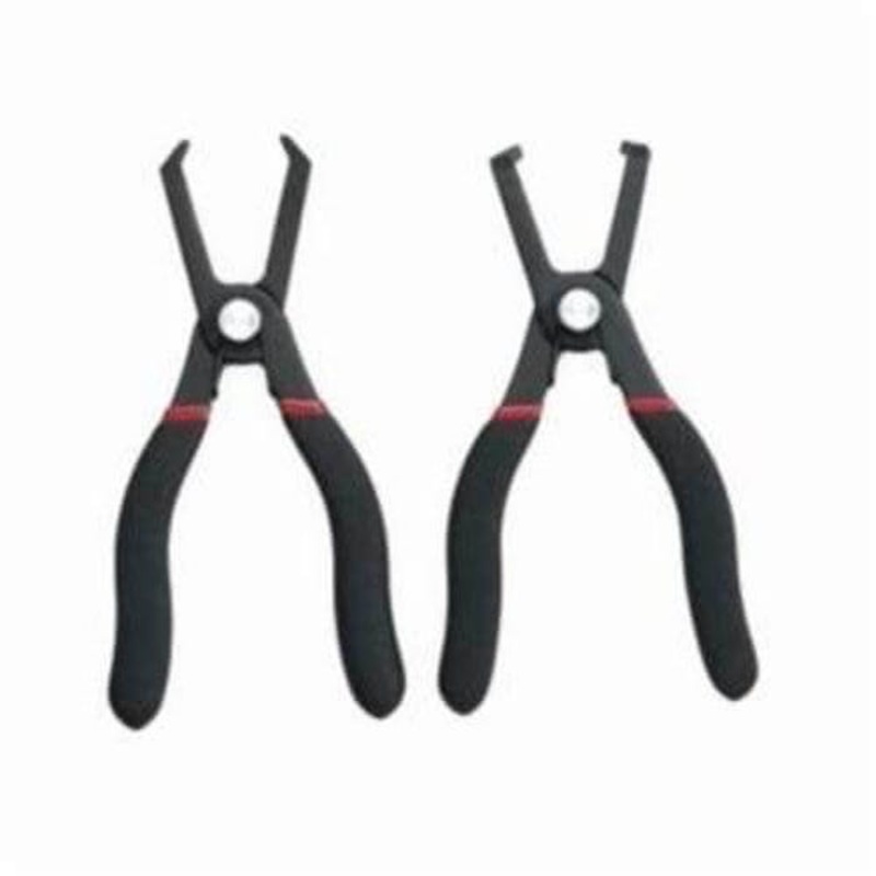 Gearwrench 41840D Plier Set, Offset Push Pin, 2 Piece, Specifications: Cushion Grip Handle, Steel, Black