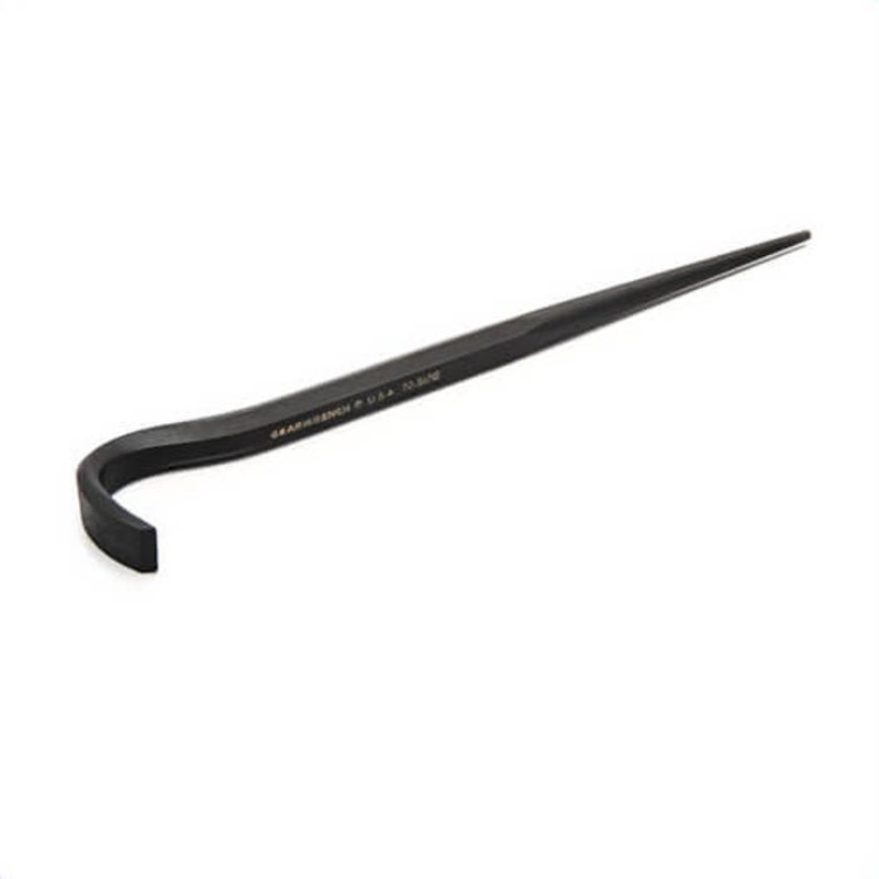 GearWrench 70-521G Head Pry Bar, Rolling, Ground Tip, 1-3/8 in Tip Length, 5/8 in Tip Width, 18 in OAL, Alloy Steel Handle