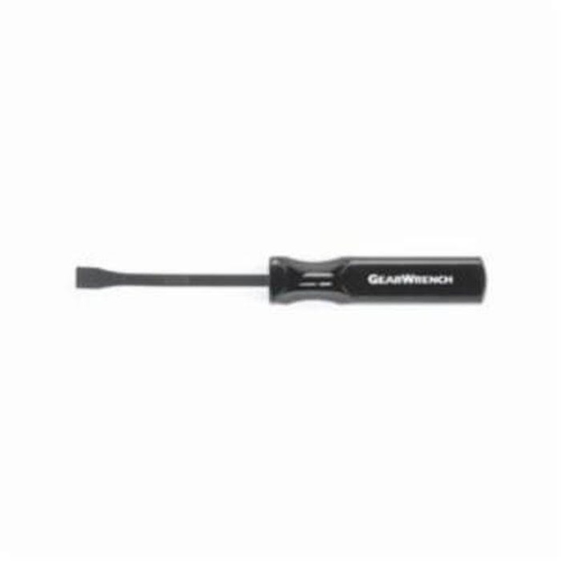 GearWrench 82408 Pry Bar, Angled/Curve, 0.41 in Tip Width, 8 in OAL, 6 in OAW, 1/4 in dia, Comfort Ergonomic Grip