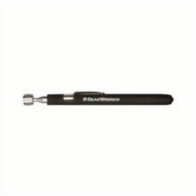 Gearwrench 84089 Magnetic Pickup Tool, Telescopic, 7-1/2 in OAL, 33-1/4 in Extended Length, Cushion Grip, 5 lb Pull, Steel/Plastic