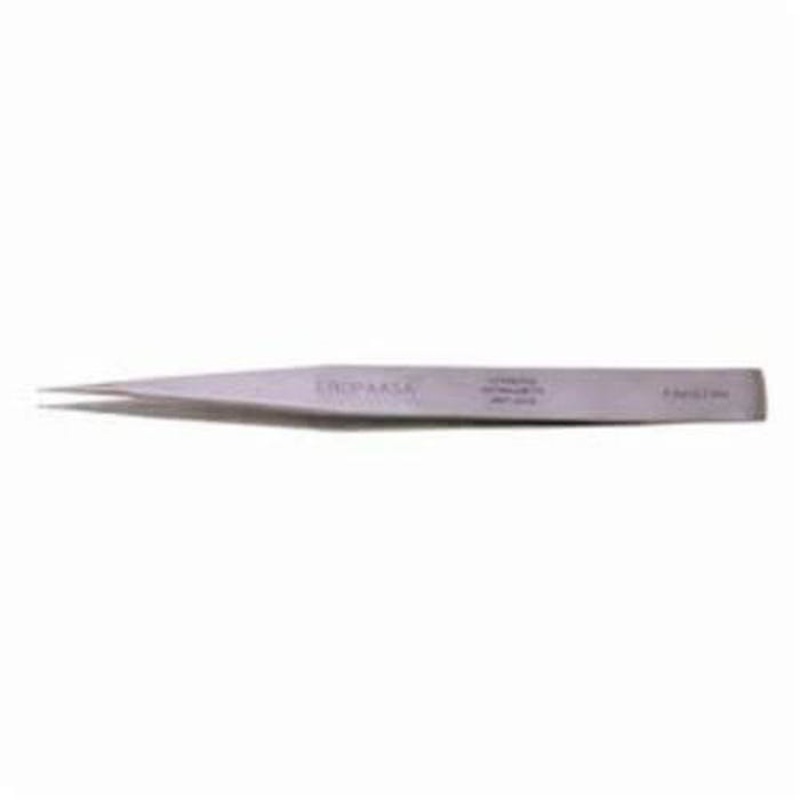 Weller Erem EROPAASA High Precision Tweezer, Anti-Acid Anti-Magnetic Economy, 5 in Length, Medium/Pointed/Straight Tip