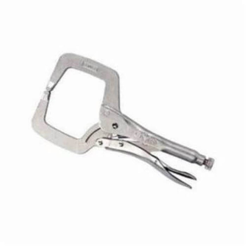 Irwin Vise-Grip The Original 21 18R Fixed Tip Standard Locking C-Clamp with Regular Tip, Heat Treated Alloy Steel