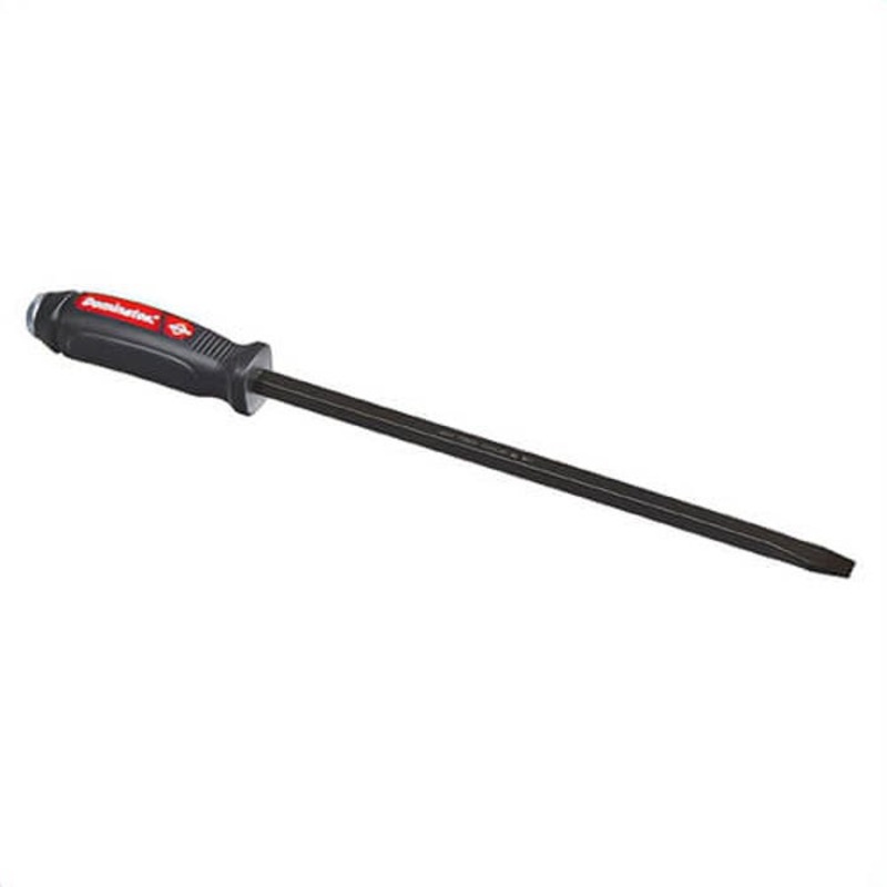 Mayhew 60143 Dominator 12-S Screwdriver Square Pry Bar, Straight Tip, 17 in OAL, Heat Treated Steel