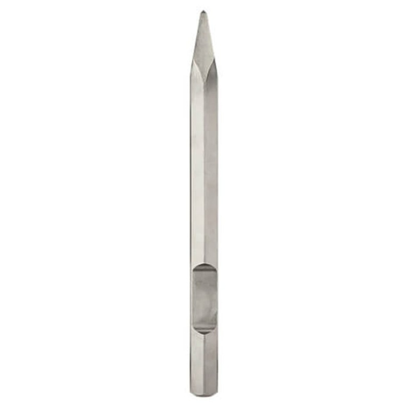 Milwaukee 48-62-4001 Moil Point Chisel, Use with MX Fuel Corded Electric Breaker Hammer, 16 in OAL, 1-1/8 in dia Bit