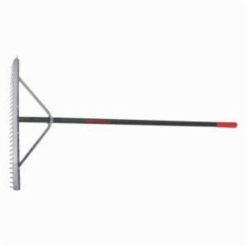 Razor-Back 63137 Landscape Rake with Brace, Aluminum Handle