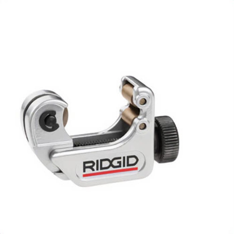 Ridgid 32985 Close Quarter Midget Tubing Cutter 104 with E-3469 Standard Wheel, 3/16 to 15/16 in, Ergonomic Handle