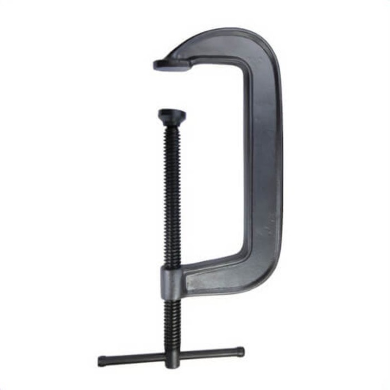 Bessey 540-12 C-Clamp, 3-5/8 in D Throat, 0 to 12 in Clamping