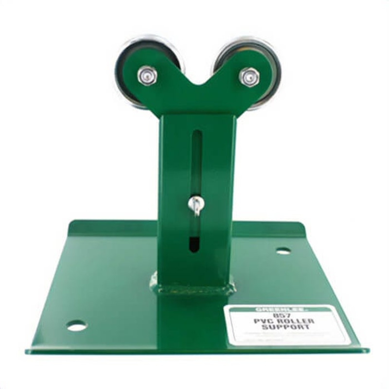 Greenlee 857 PVC Roller Support, for Use with 1/2 to 6 in Electric PVC Heater