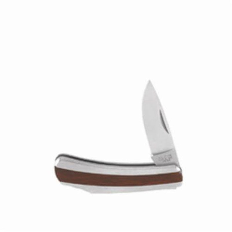 Klein 44034 1-Blade Compact Lightweight Pocket Knife, 2-5/8 in L Blade, Drop point SS Blade, Lock Back Opening
