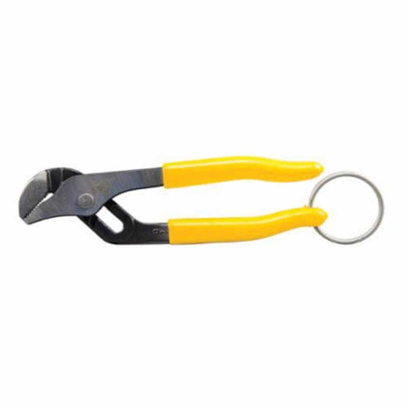 Klein D502-6TT TT Series Adjustable Pump Plier with Tether Rings, 7/8 in, 8 in OAL