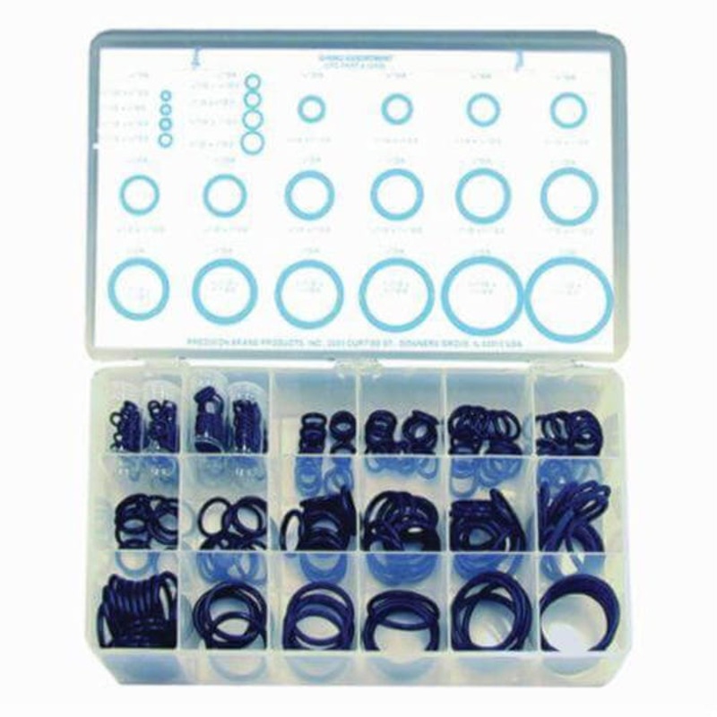 Precision Brand 12930 O-Ring Assortment, 300 pc, Buna-N