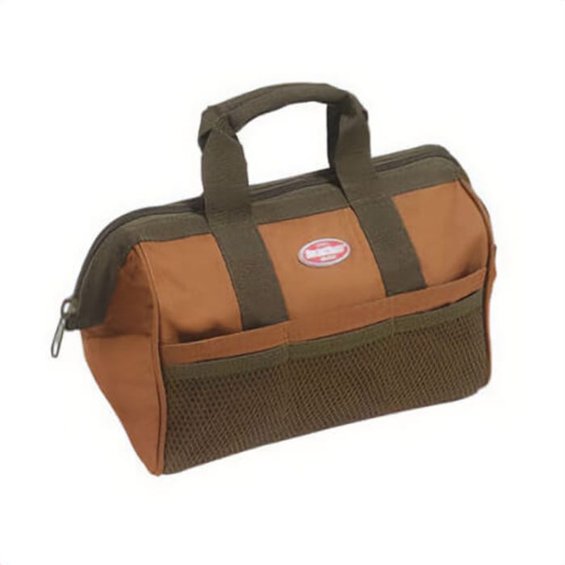 Pull'R Bucket Boss 60013 Gatemouth Tool Bag 6 Pocket, 600 Polyester Ripstop Fabric