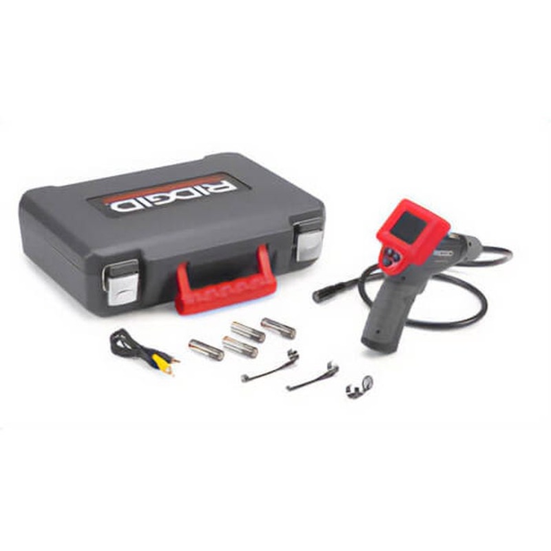 Ridgid 37123 Mirror Hook and Magnet, for Use with Model micro CA-100/CA-25/CA-350, 17 mm Camera Head Inspection Camera