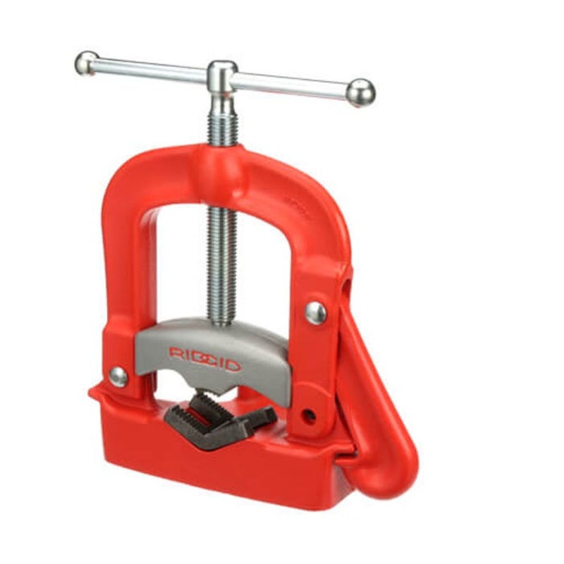 Ridgid 40110 Model 27A Bench Yoke Vise, Hardened Alloy Steel Jaw
