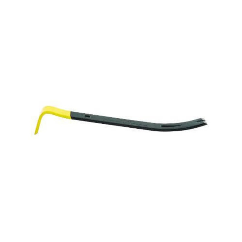 Stanley Wonder Bar II 55-045 Pry Bar, Beveled/Nail Slotted Tip, 7 in OAL, Forged High Carbon Steel