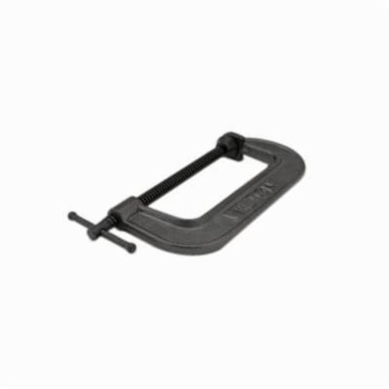 Wilton 22005 540A Light Duty Carriage C-Clamp, 2-3/4 in D Throat, 0 to 6 in Jaw Opening, 5/8 in Screw
