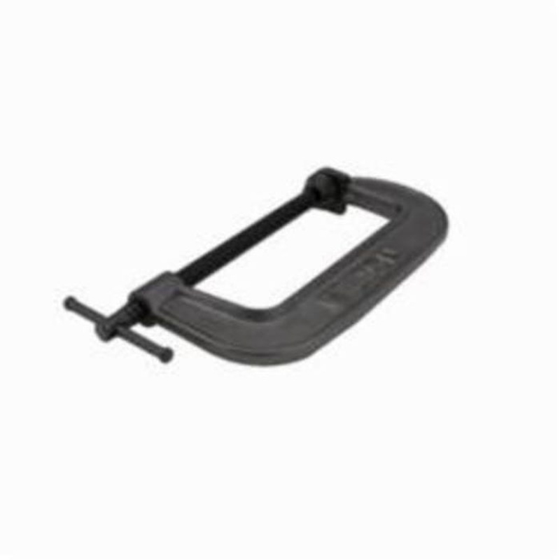 Wilton 22007 540A Light Duty Standard Depth Throat C-Clamp, 3-5/8 in D Throat, 0 to 10 in Clamping, 7/8 in Screw