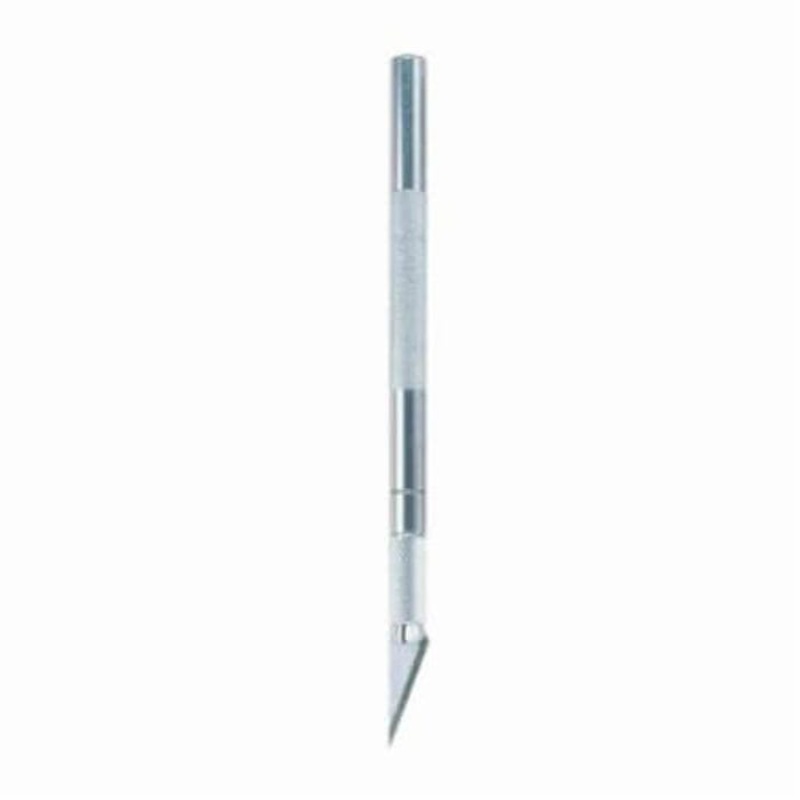 General 1901 Light Duty Precision Hobby Knife, Steel Blade, #2, Knurled/Round Handle