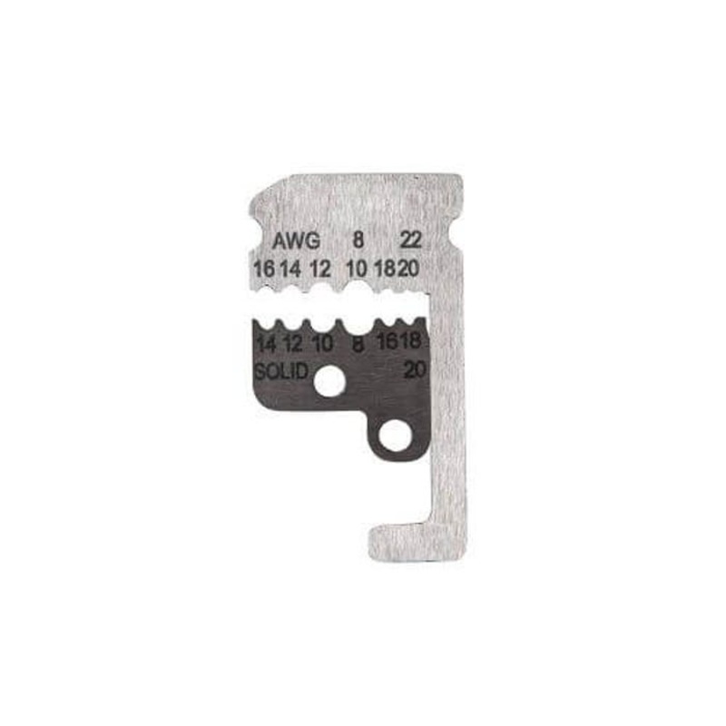 Klein Katapult 11073 Rustproof Replacement Blade Set, 22 to 8 AWG Max Wire Gage, 1080 High Carbon Steel