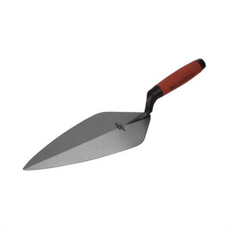 Marshalltown 10123 33 11FG The Premier Line Brick Trowel, 11 in L x 4-7/8 in W, High Grade Tool Steel Blade, DuraSoft