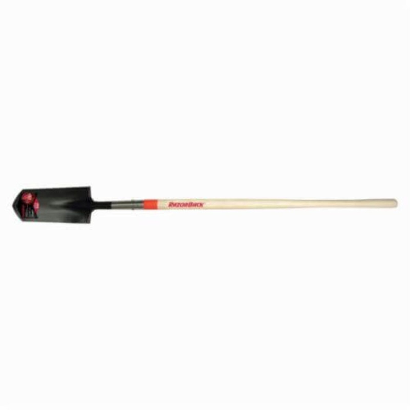 Razor-Back 47115 Ditching Shovel, 48 in L Handle, Tempered Steel Blade, Hardwood Handle