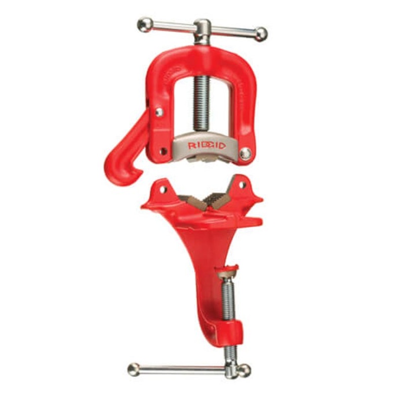Ridgid 40125 Model 39 Portable Yoke Vise Kit, 1/8 to 2-1/2 in Pipe