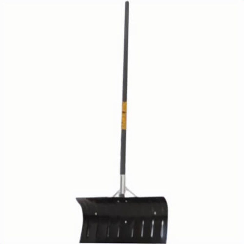 True Temper 1644300 Snow Pusher with Brace, 24 in W, Steel Blade