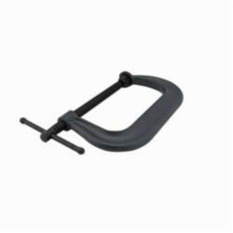Wilton 14214 Classic 400 Extra Deep Throat Regular Duty C-Clamp, 2-1/4 in D Throat, 0 to 2-1/8 in Clamping, 9/16 in Screw