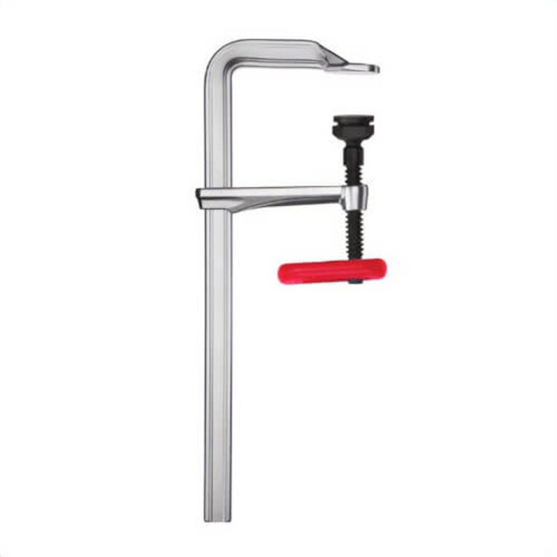 Bessey 2400S-8 High Performance Premium Regular Duty Bar Clamp, 5-1/2 in D Throat, 8 in Clamping, 8 in Jaw Opening, Removable Swivel