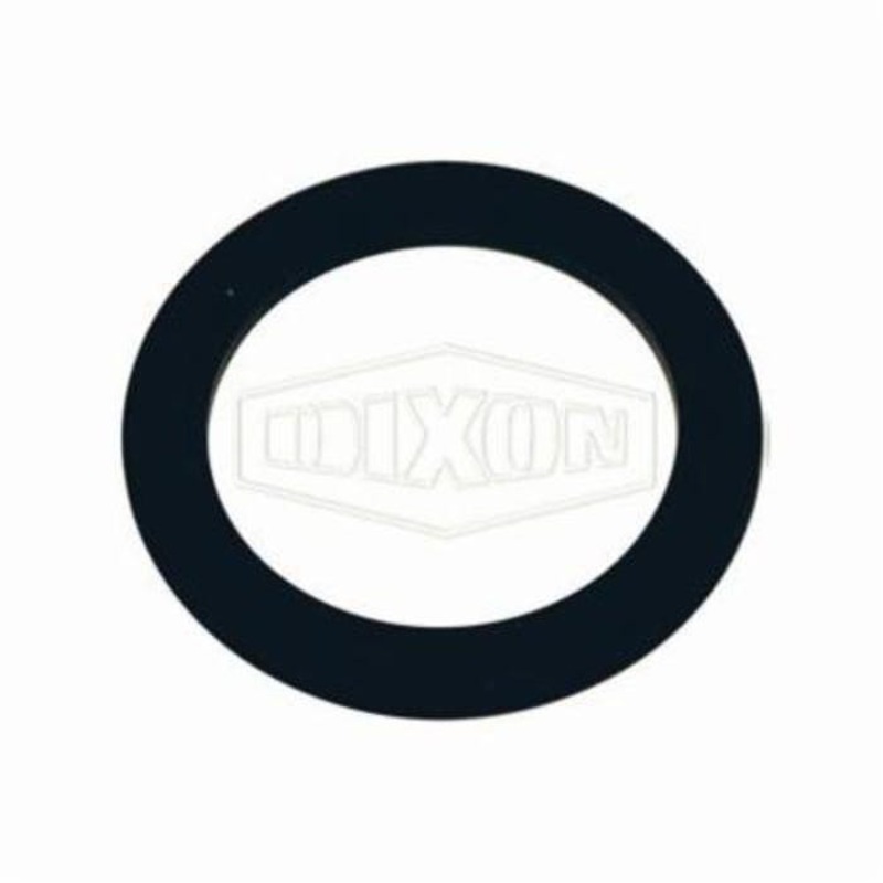 Dixon KRW20 Coupling Gasket, 1-1/2 in Nominal, 1-5/16 in ID x 1-15/16 in OD x 1/8 in Thick, Rubber