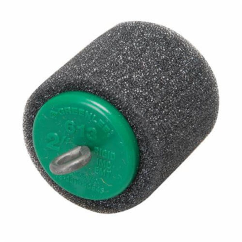 Greenlee 613 Conduit Piston, 2 in EMT/IMC/Rigid Conduit, Foam, Green