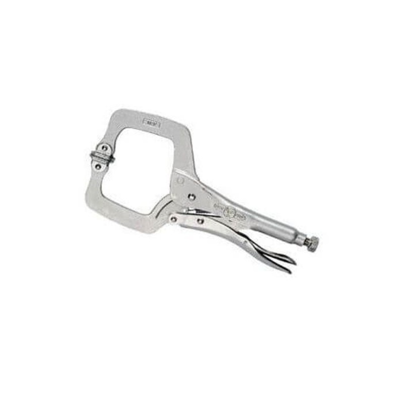 Irwin 18 Vise-Grip The Original Locking C-Clamp, 1-1/2 in D Throat, 2-1/8 in Jaw Opening, Alloy Steel
