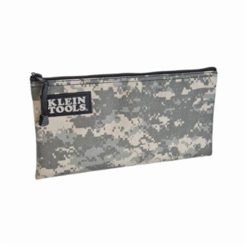 Klein 5139C Zipper Closure Cordura Zipper Bag, Cordura, Camouflage