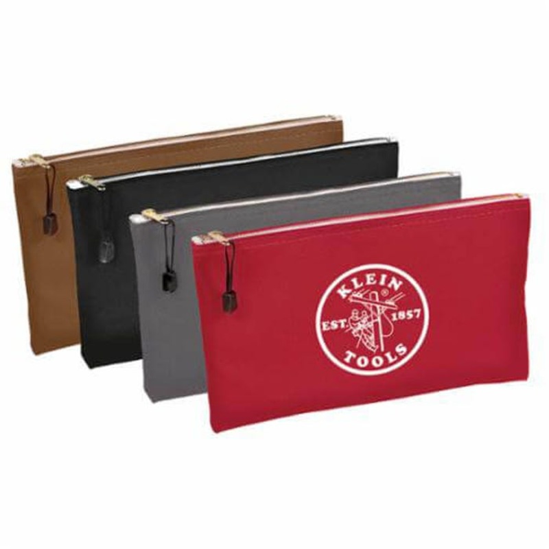 Klein 5141 Zipper Canvas Bag, Canvas, Assorted