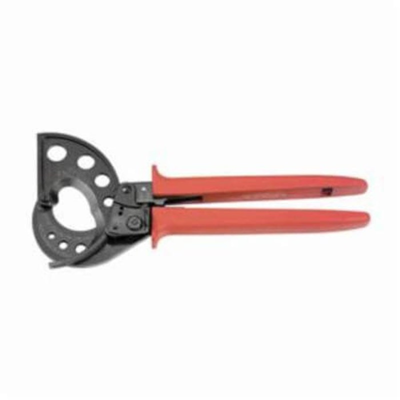 Klein 63750 Ratcheting Cable Cutter, 1000 kcmil Cable/Wire, 12-1/8 in OAL, Hard Steel Jaw