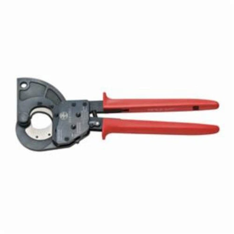 Klein 63800ACSR High Leverage Ratcheting Cable Cutter, 477 kcmil ACSR, 1-1/4 in Stranded Copper Aluminum Cable/Wire