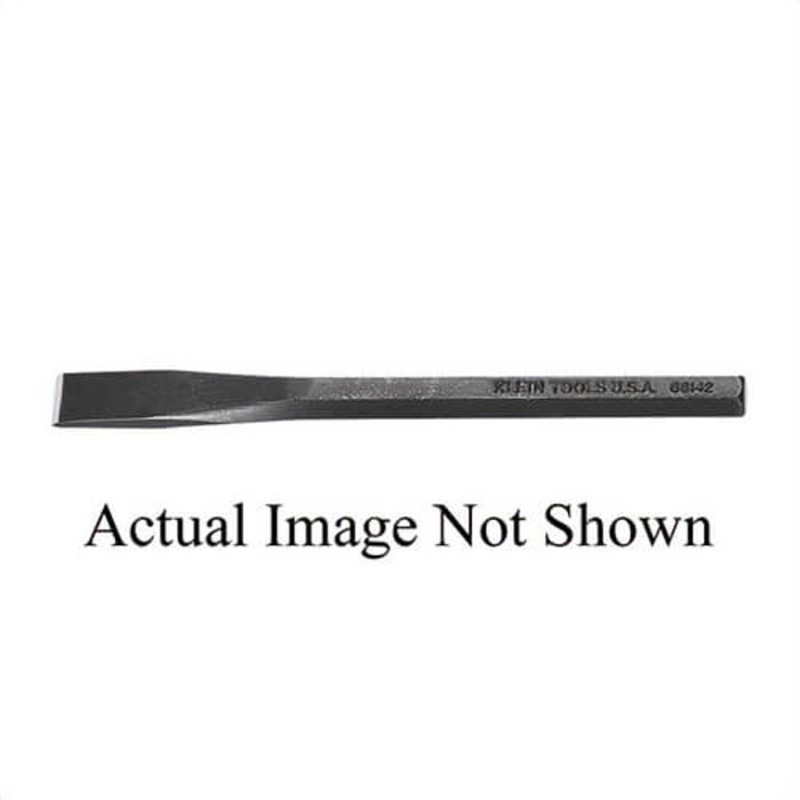 Klein 66140 Cold Chisel, 3/8 in, 5 in OAL, 3/8 in W Blade
