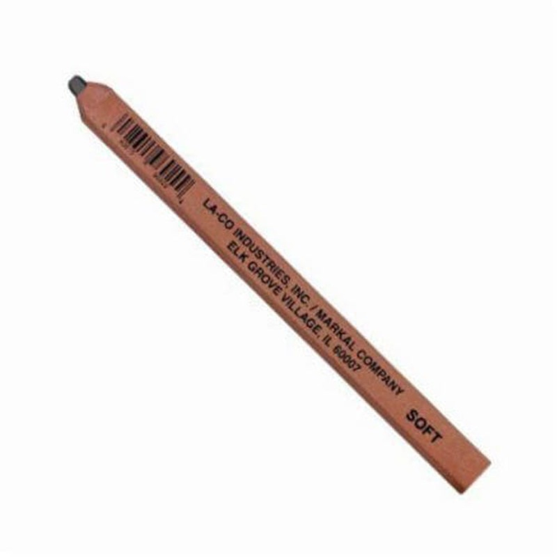 Markal 096929 Carpenter's Pencil, Soft Lead, 7 in L, Wood Barrel