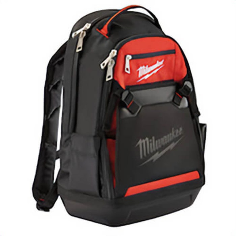 Milwaukee 48-22-8200 Jobsite Backpack, Ballistic Polyester, Red