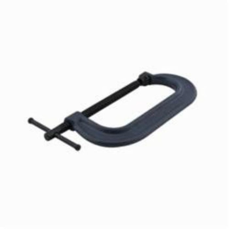 Wilton 14784 800 Series Regular Duty Standard Throat Depth C-Clamp, 3-3/4 in D Throat, 1-1/2 to 10 in Clamping, 3/4 in Screw