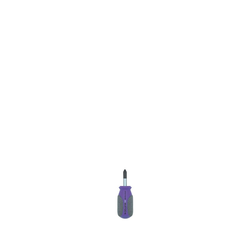 1/4" X 1" STUBBY PHILLIPS P2 - PURPLE