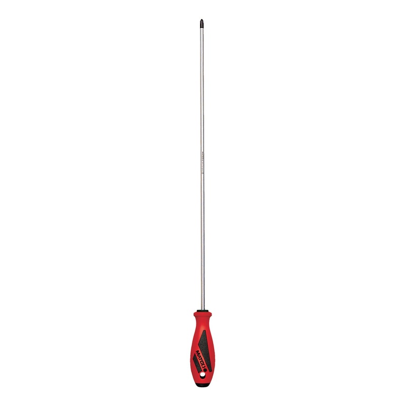 1/4" X 18" XL SCREWDRIVER PHILLIPS P2 - RED