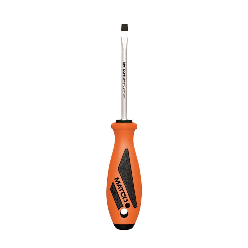 1/4" X 4" SLOT SCREWDRIVER - ORANGE
