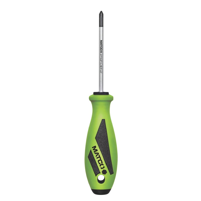3/16" X 3" SCREWDRIVER PHILLIPS P1 - FLOURESCENT