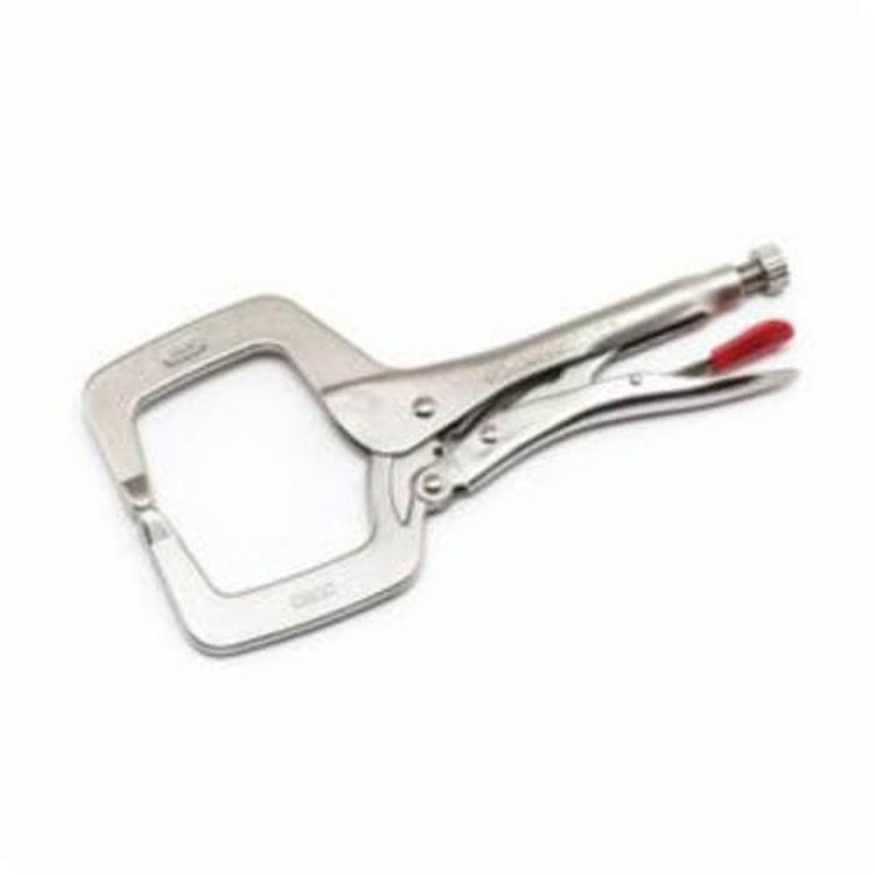 Crescent C11CCVN Compound Action Locking C-Clamp with Regular Tips, Nickel Plated