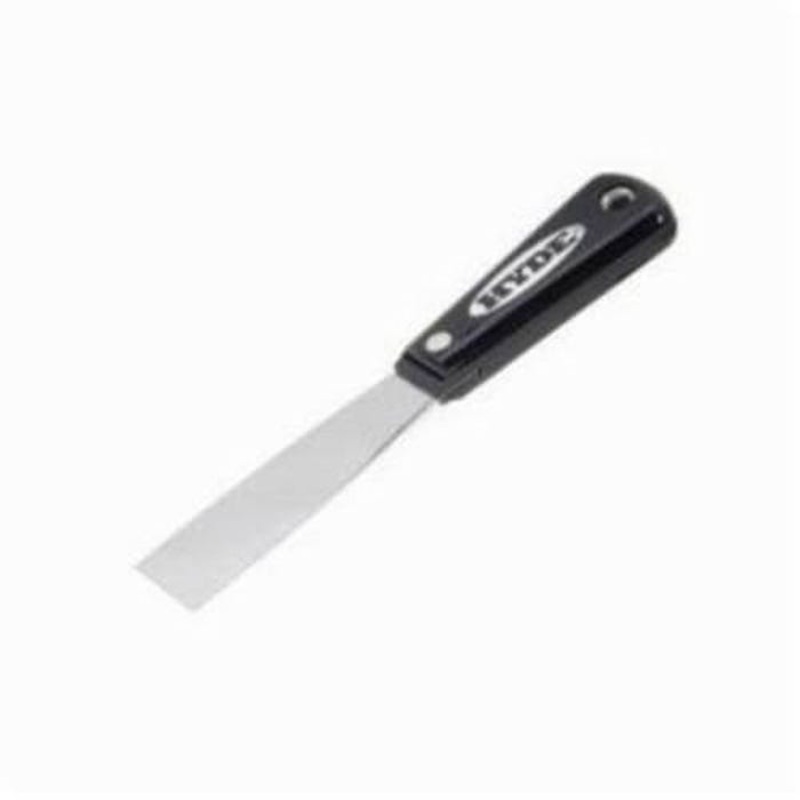 Hyde 02000 Putty Knife, 3-3/4 in L x 1-1/4 in W, High Carbon Steel Blade, Flexible Blade Flexibility