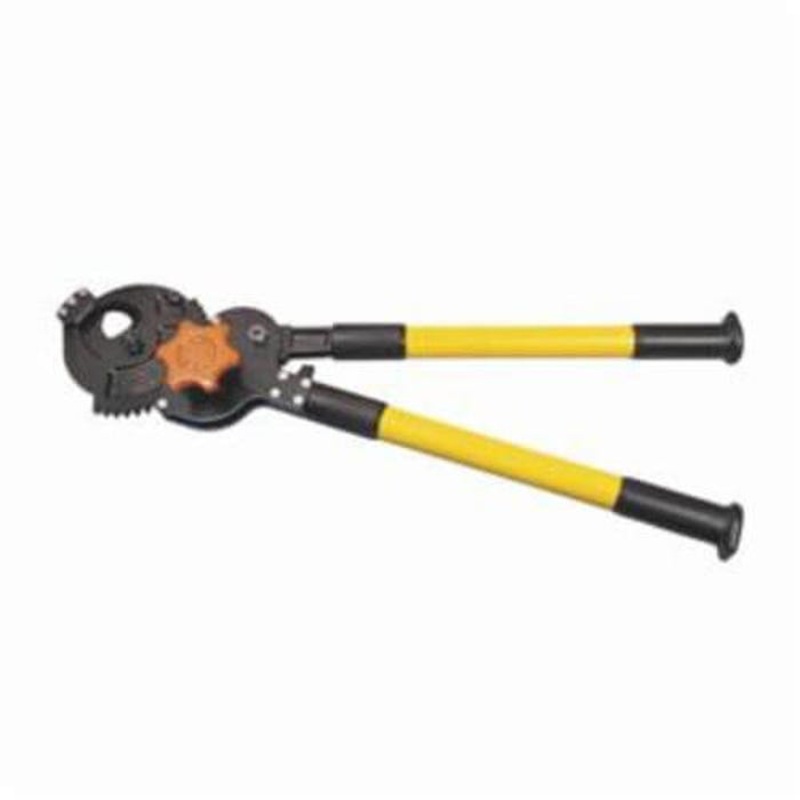 Klein 63700 Heavy Duty Cable Cutter, 750 kcmil Al/Cu Cable/Wire, 36 in OAL, Shear Cut